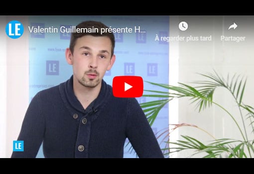 Valentin Guillemain présente HOOMZ entreprise de studios de jardin