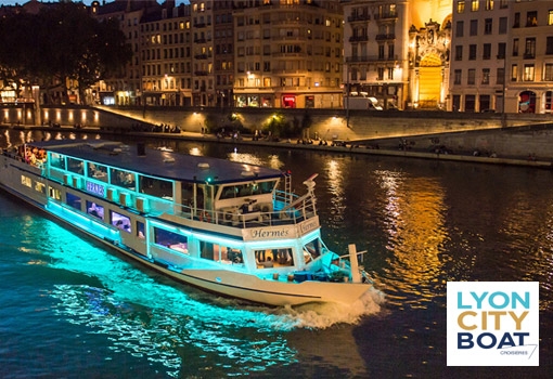 Vos réunions professionnelles au fil de l’eau avec Lyon City Boat