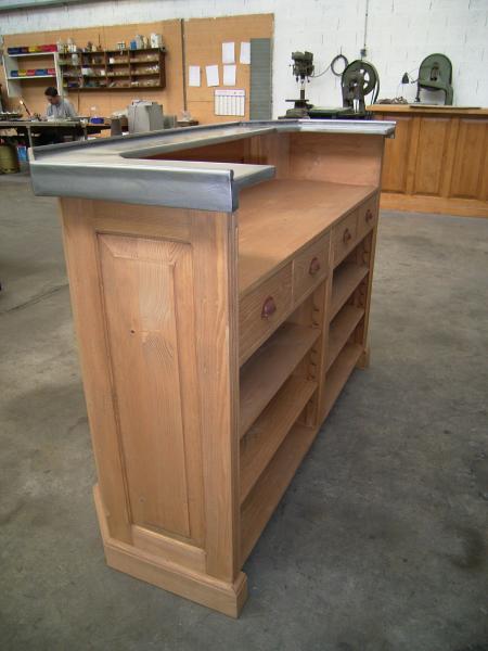 Votre meuble de cuisine, comptoir ou bar en bois sur mesure !