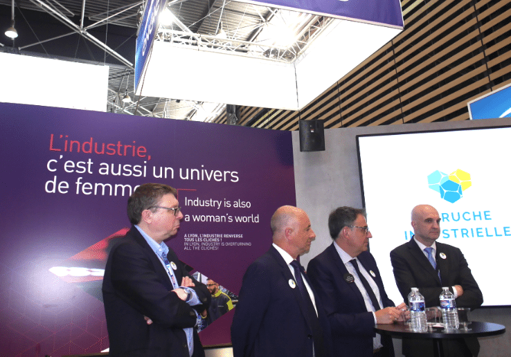 Vu au salon « Global Industrie » à Lyon-Eurexpo : sans commentaire…