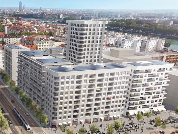 Ynfluences Square : huit nouveaux bâtiments inaugurés à Lyon-Confluence